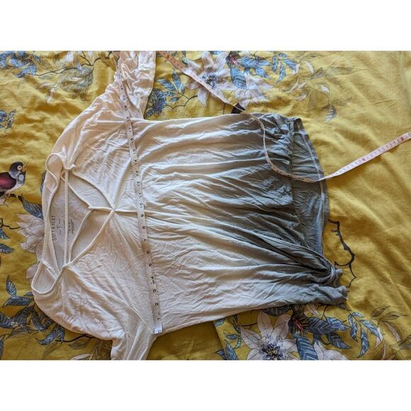 Soft and Sexy draped grey ombre long sleeve t shirt
sz medium euc - Picture 5 of 5